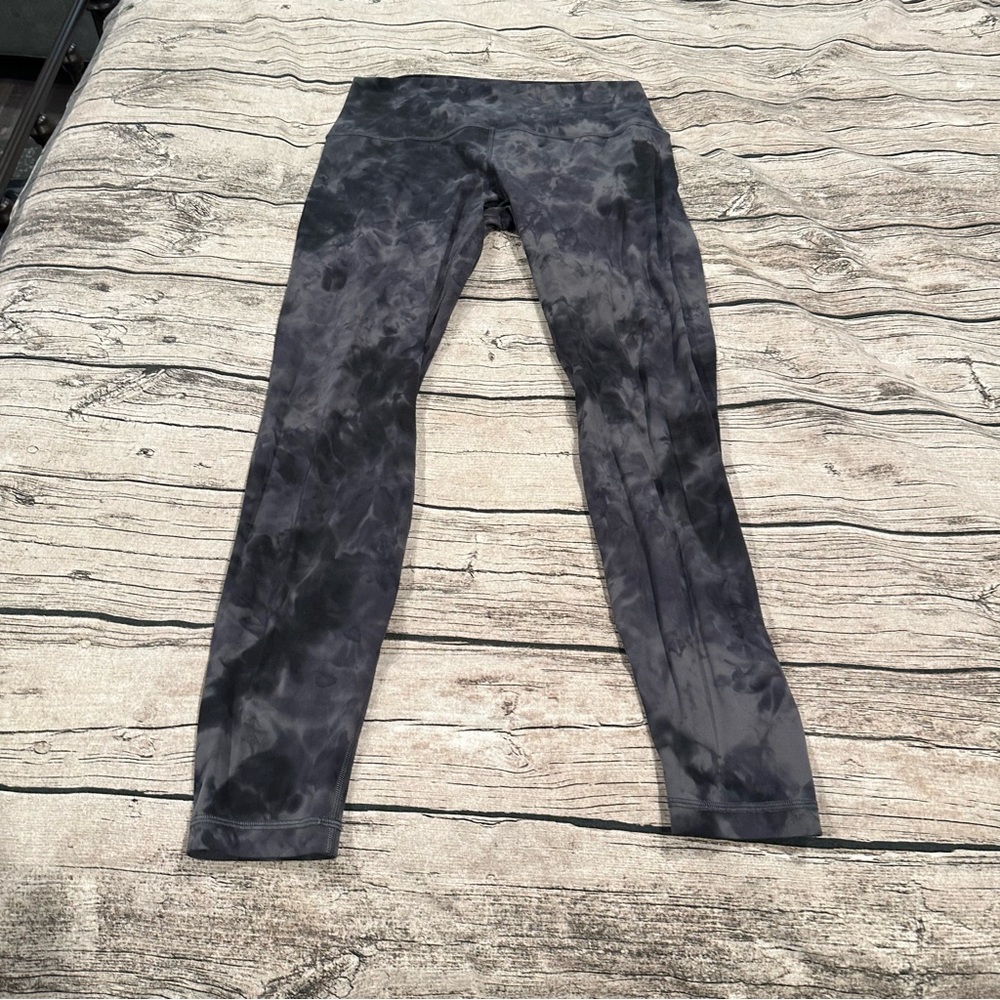 Lululemon Diamond Dye Pitch Grey Graphite Grey 28” Align High Rise Pant